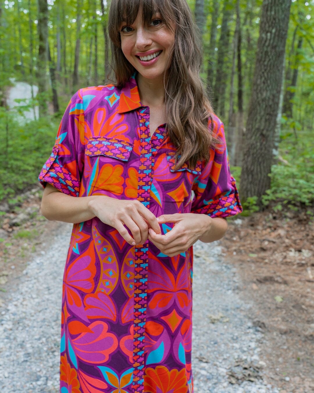 Elena Midi Dress-Briton Court