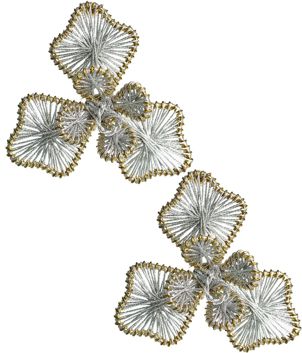 Kaia - Raffia Flower Earring-Briton Court