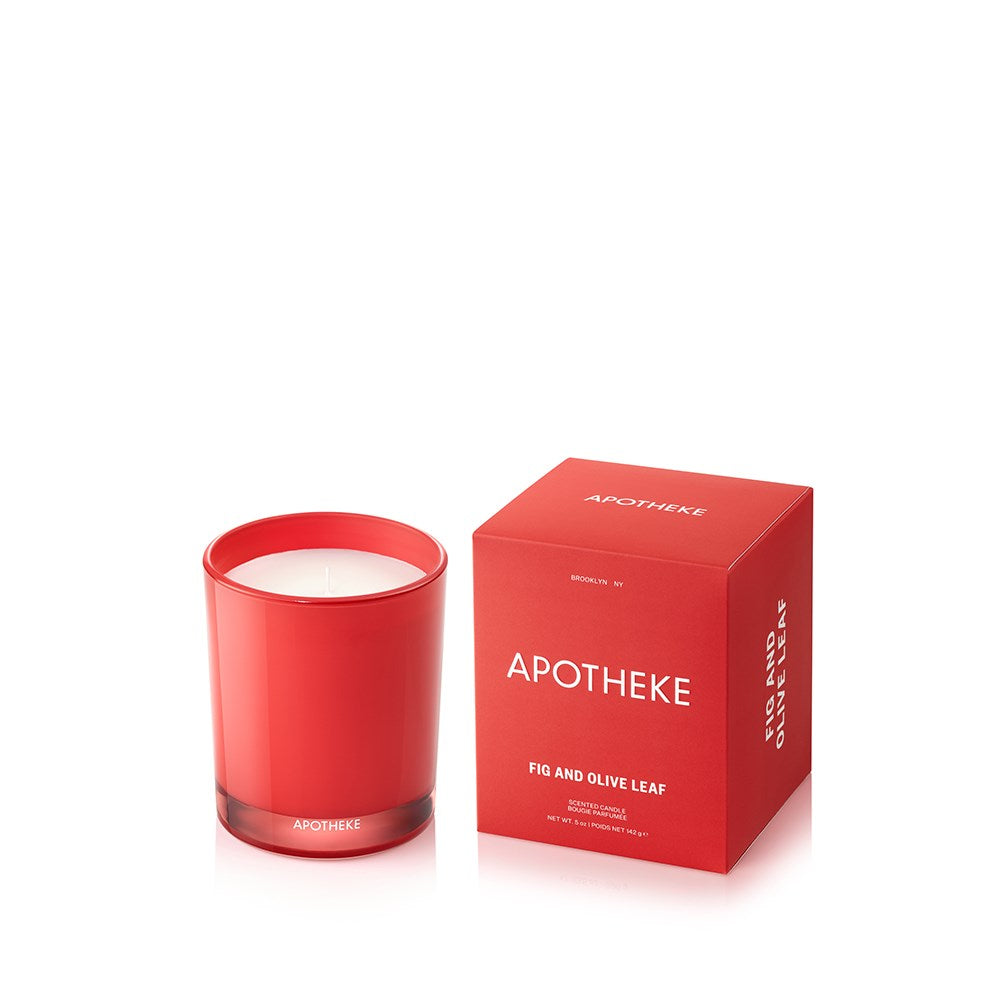Fig and Olive Leaf Petite Candle-Briton Court