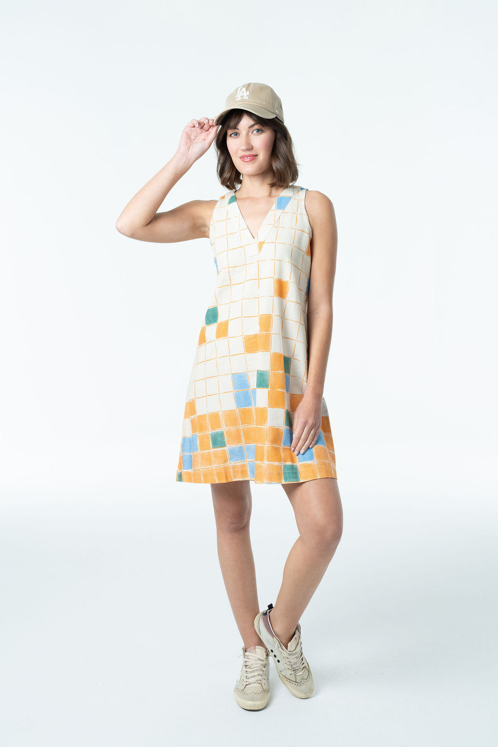 Myla Linen Mini-Briton Court