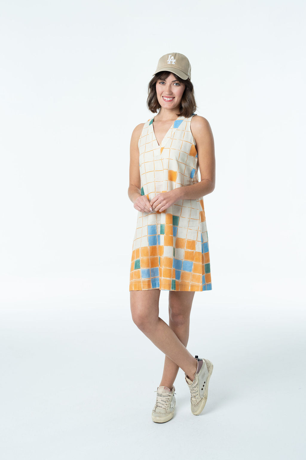 Myla Linen Mini-Briton Court