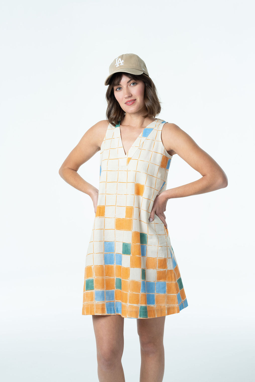 Myla Linen Mini-Briton Court