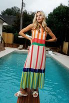 Charlie Striped Maxi-Briton Court