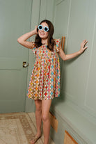 Olive Smocked Dress-Briton Court