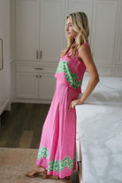 Summer Lattice Tiffany Skirt-Briton Court