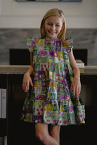 Girls Meredith Dress | Sunshine Quilt Dress-Briton Court