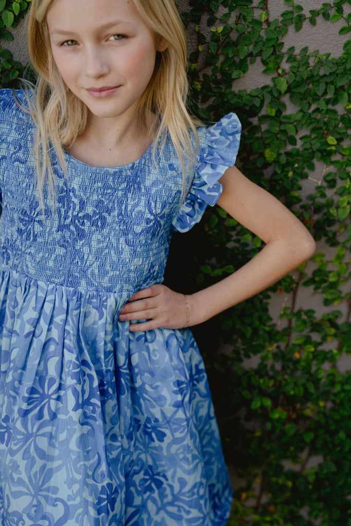 Girls Olive Dress | PATTERNNAME-Briton Court