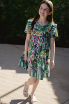 Girls Lotus Dress | Waterspout-Briton Court