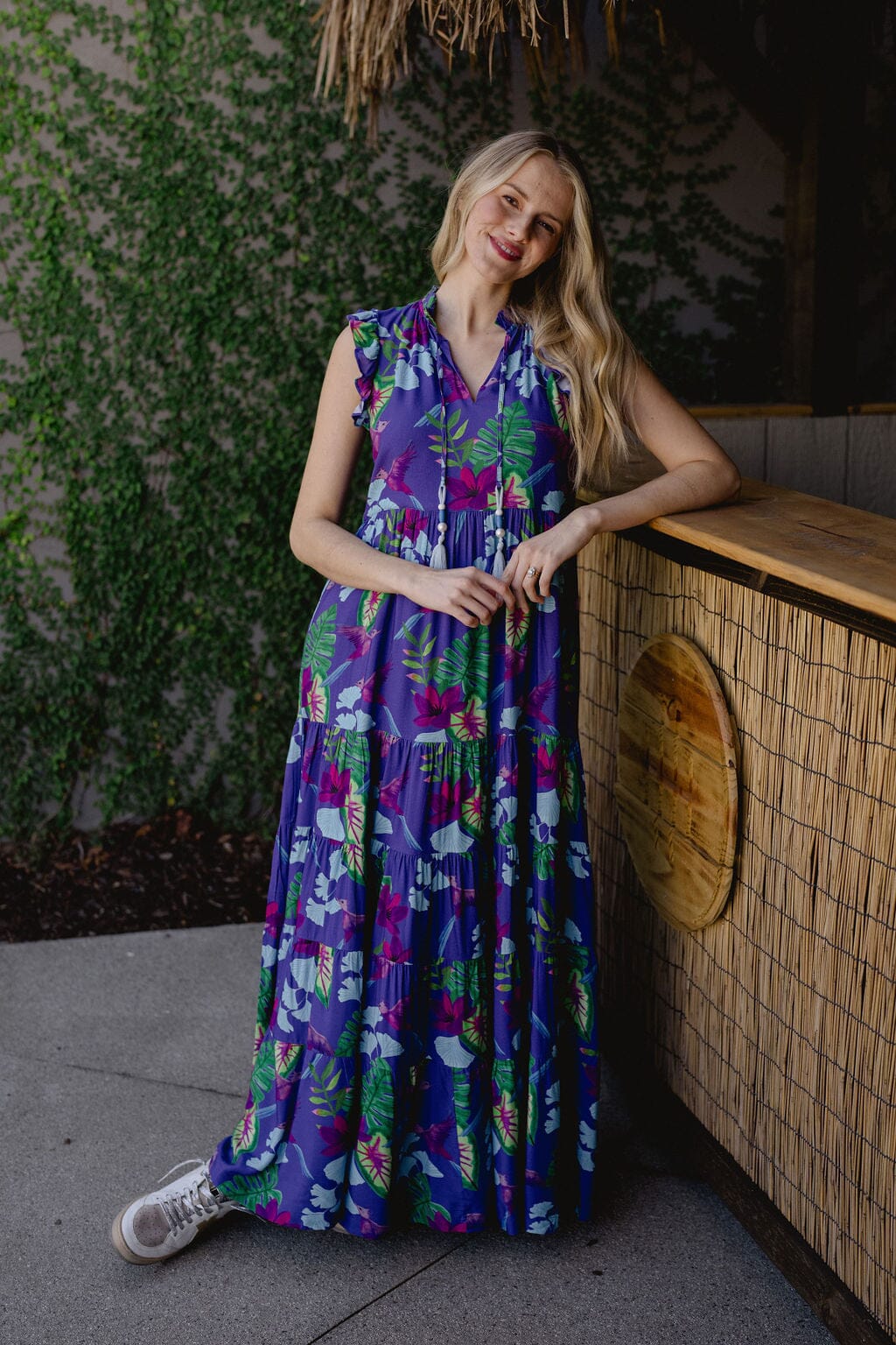 Josie Maxi | Blue Seas-Briton Court