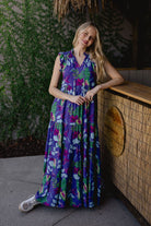 Josie Maxi | Blue Seas-Briton Court