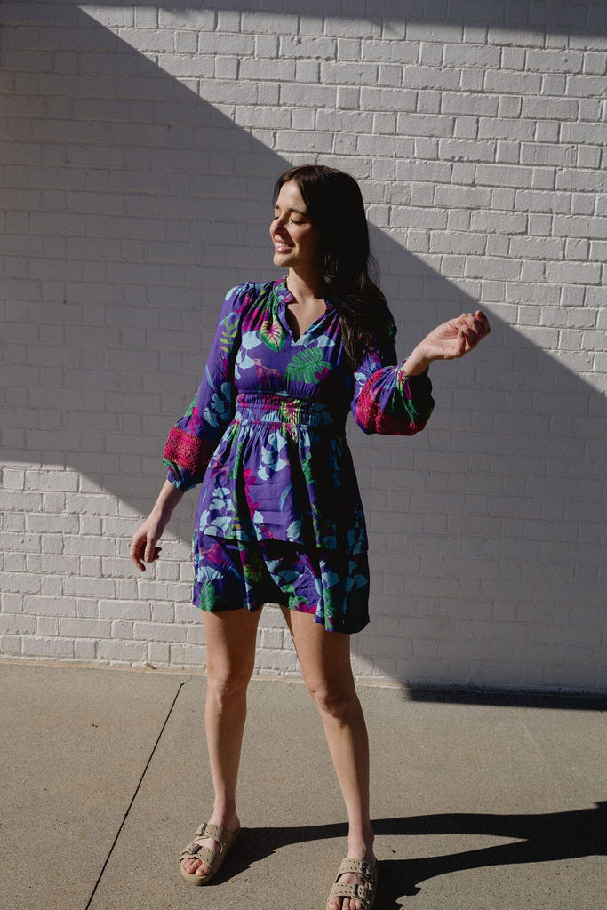 Natali Mini Dress | Blue Seas-Briton Court