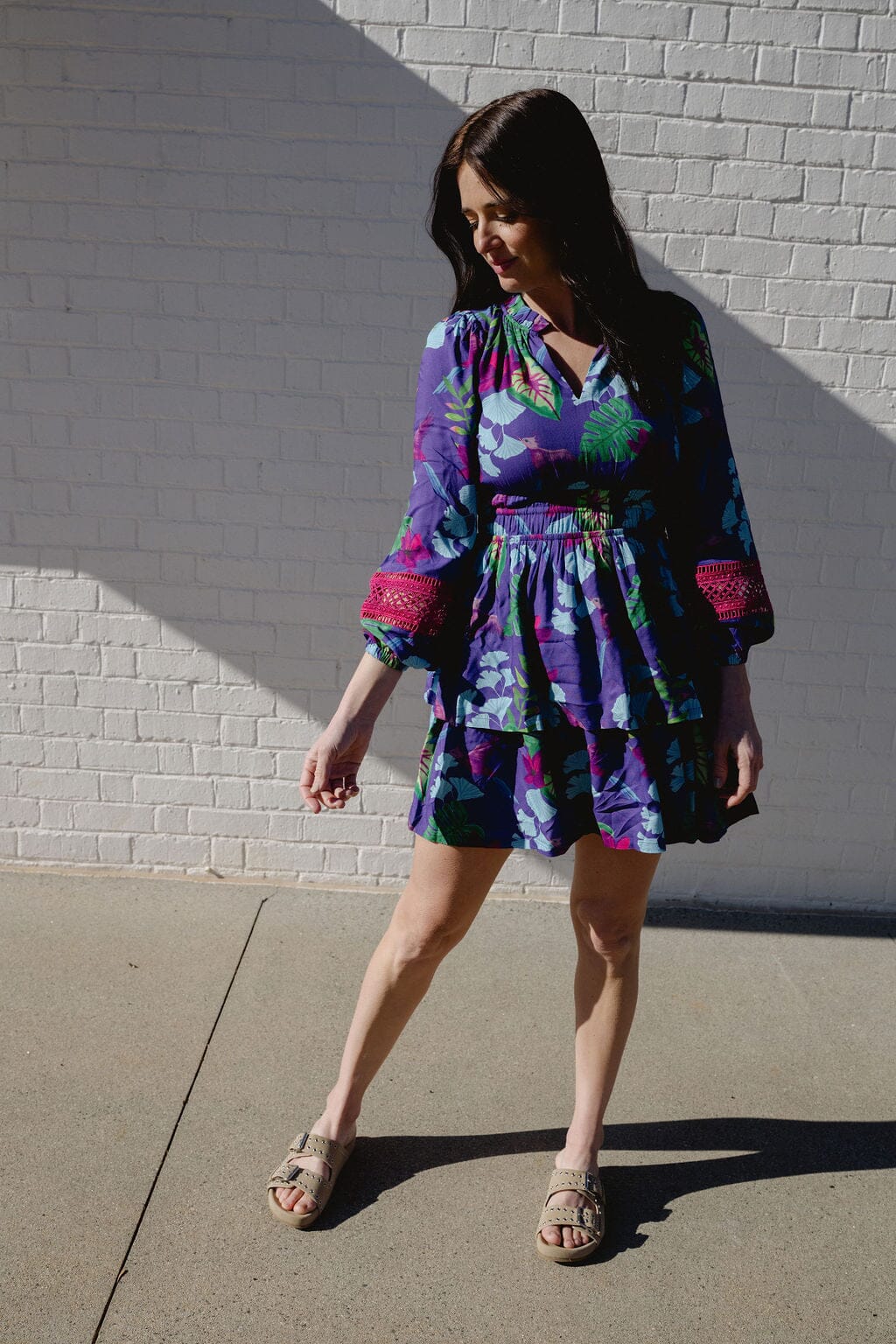 Natali Mini Dress | Blue Seas-Briton Court