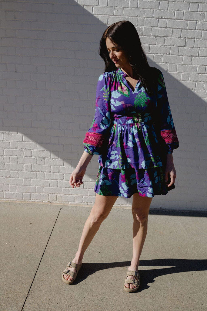 Natali Mini Dress | Blue Seas-Briton Court