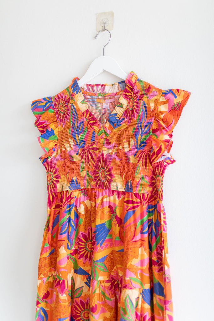 Lilly Dress- Fall Tropic-Briton Court