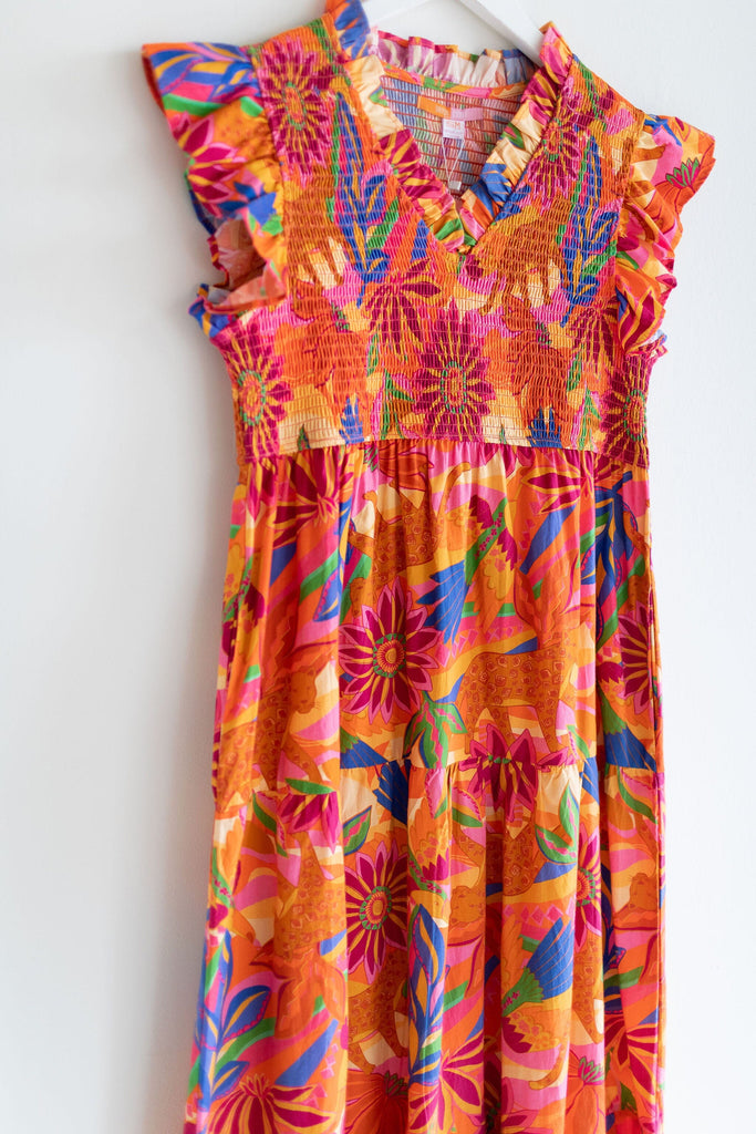 Lilly Dress- Fall Tropic-Briton Court