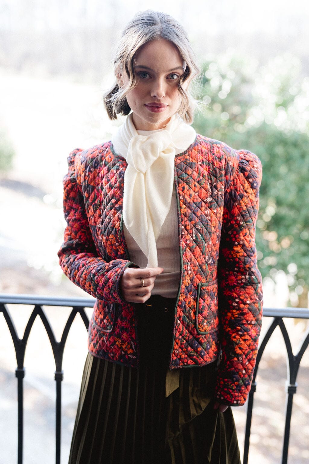 Quilted Charlotte Jacket-Briton Court