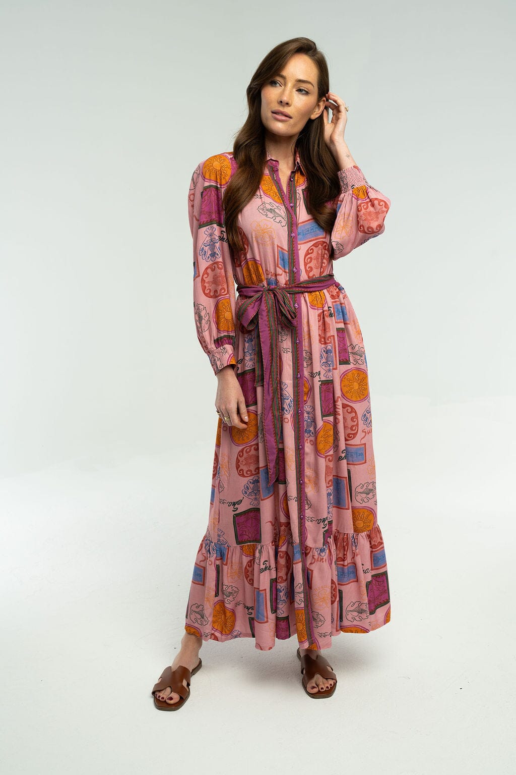3513 Dakota Maxi Dress-Briton Court