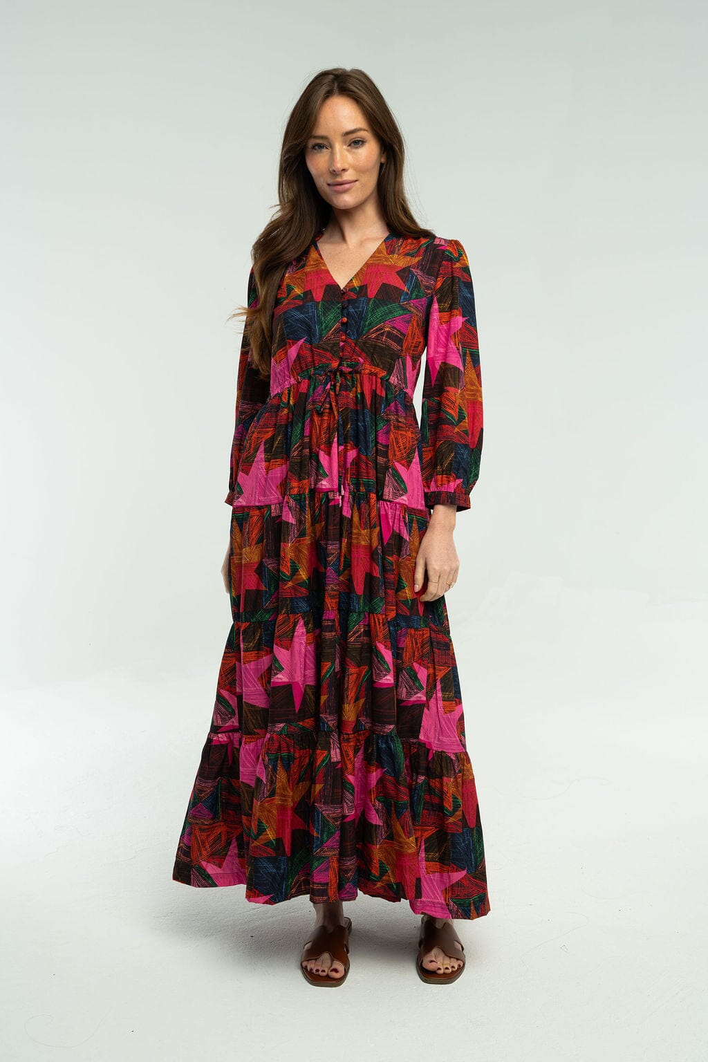 3510 Maria Maxi Dress-Briton Court