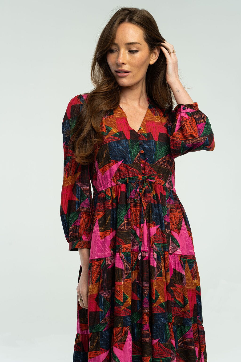 3510 Maria Maxi Dress-Briton Court