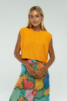 Laura Sleeveless Sweater-Briton Court