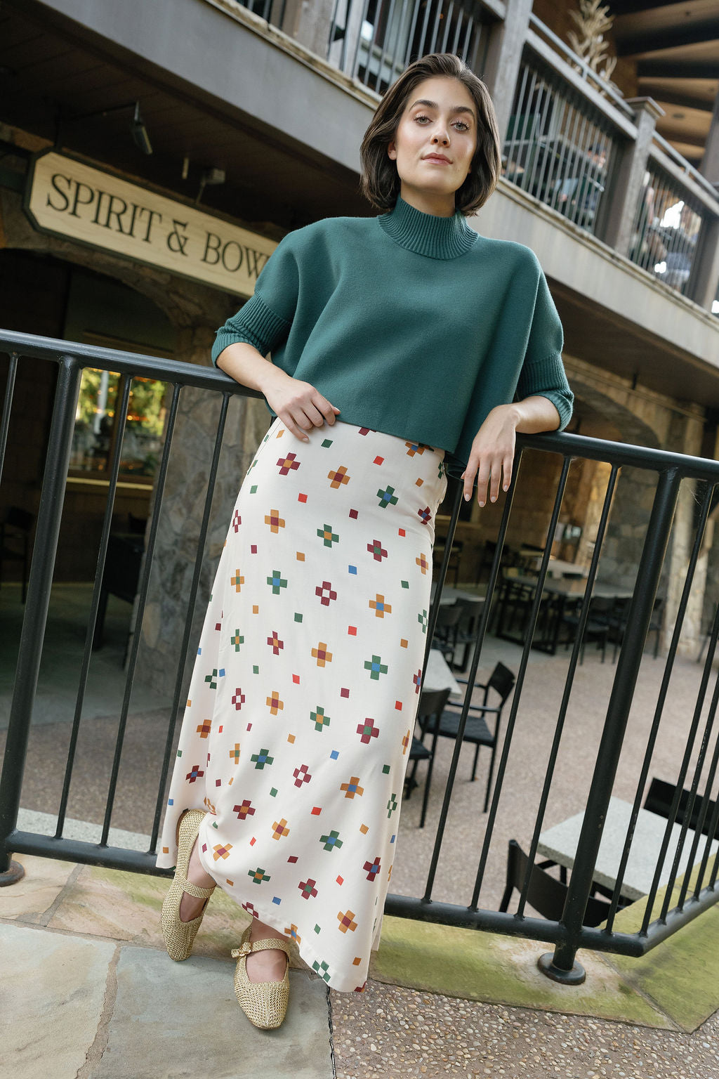 Tiffany Cream Skirt-Briton Court