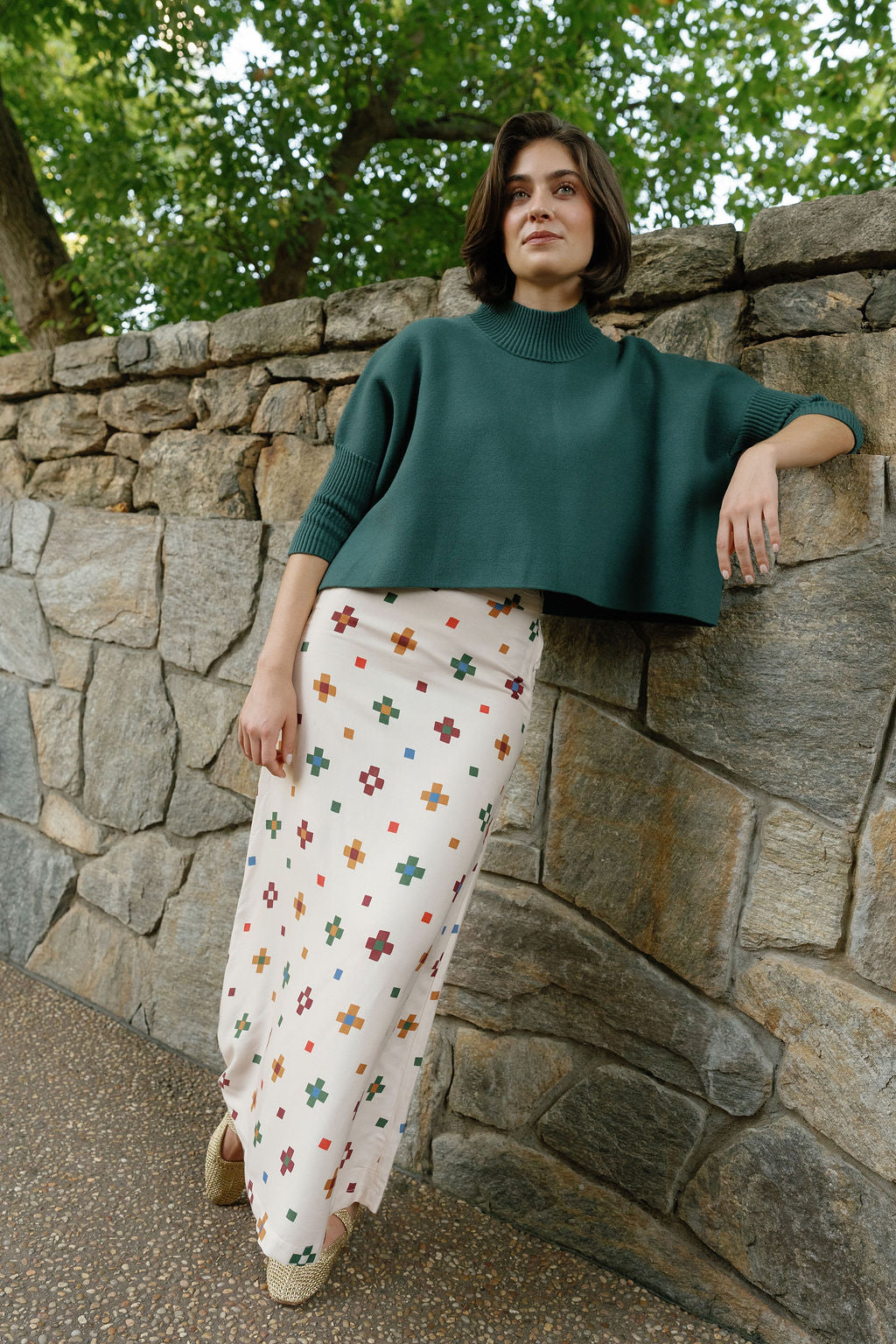 Tiffany Cream Skirt-Briton Court