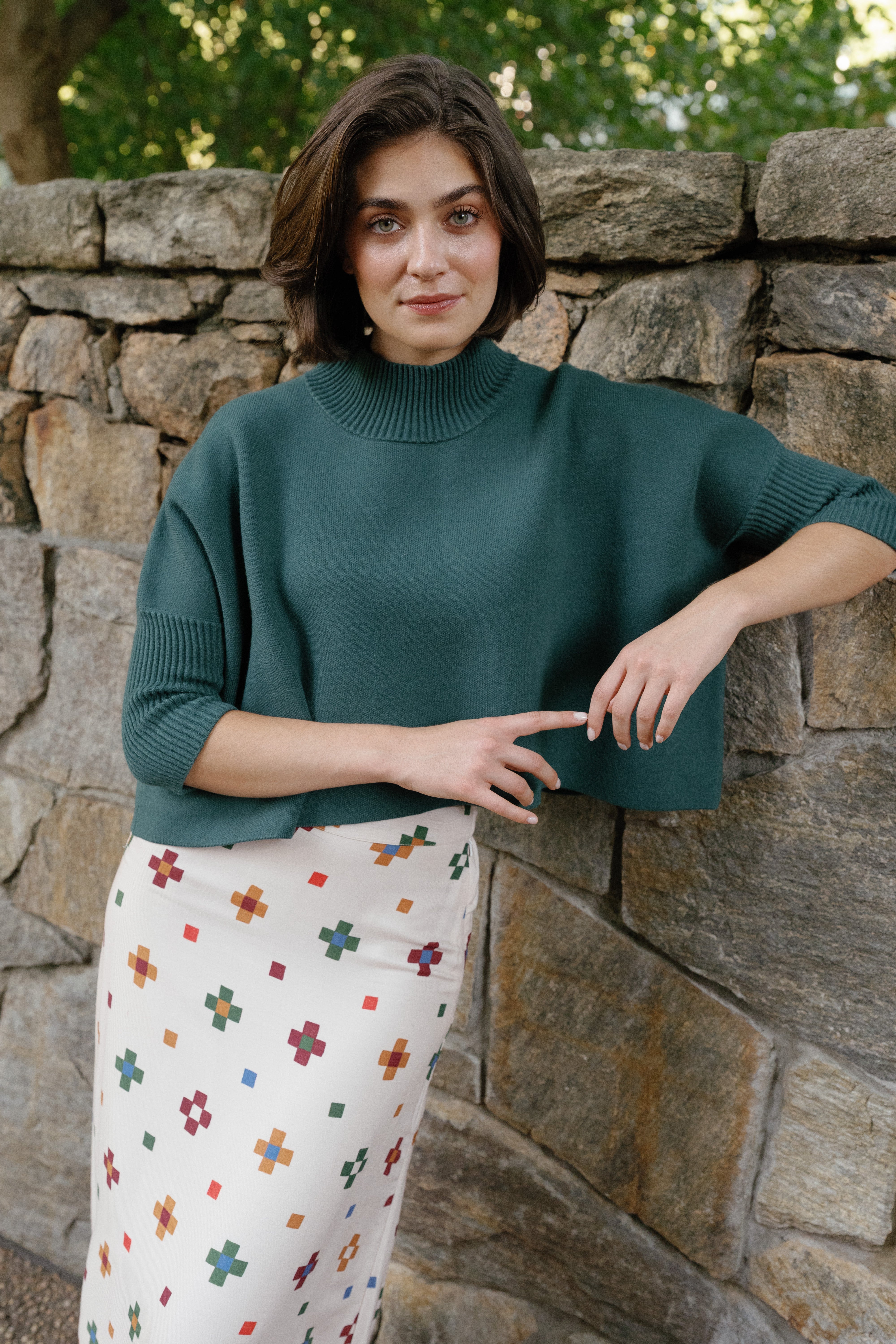Sophia Sweater Cypress-Briton Court