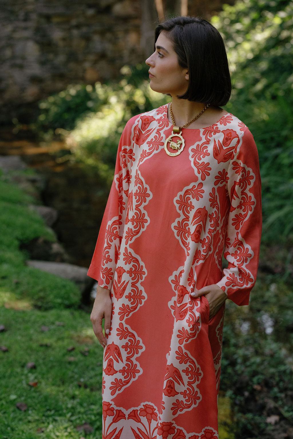 Diana Scroll Maxi-Briton Court