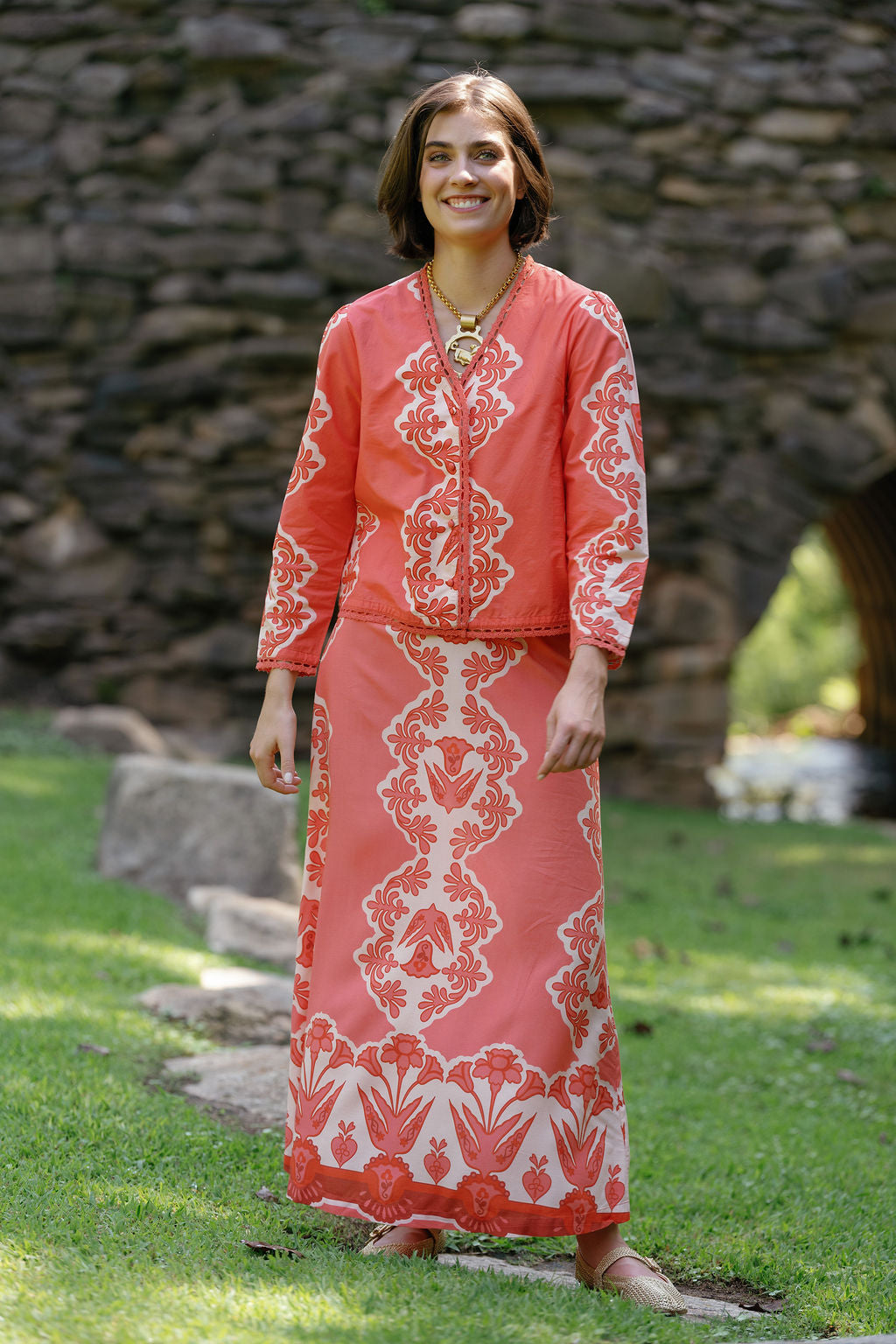 Tiffany Scroll Skirt-Briton Court