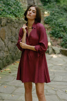 Margot Striped Mini-Briton Court