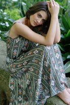 Camille Slip Dress- Heirloom Tile-Briton Court