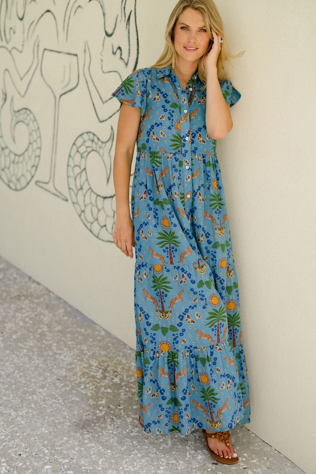 Frenchi Dress -Cheetah Cove-Briton Court