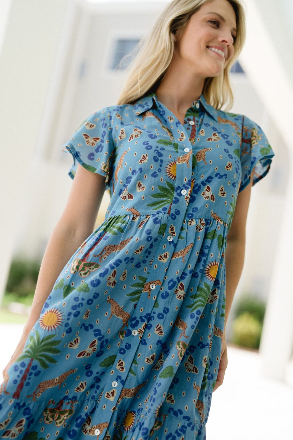 Frenchi Dress -Cheetah Cove-Briton Court