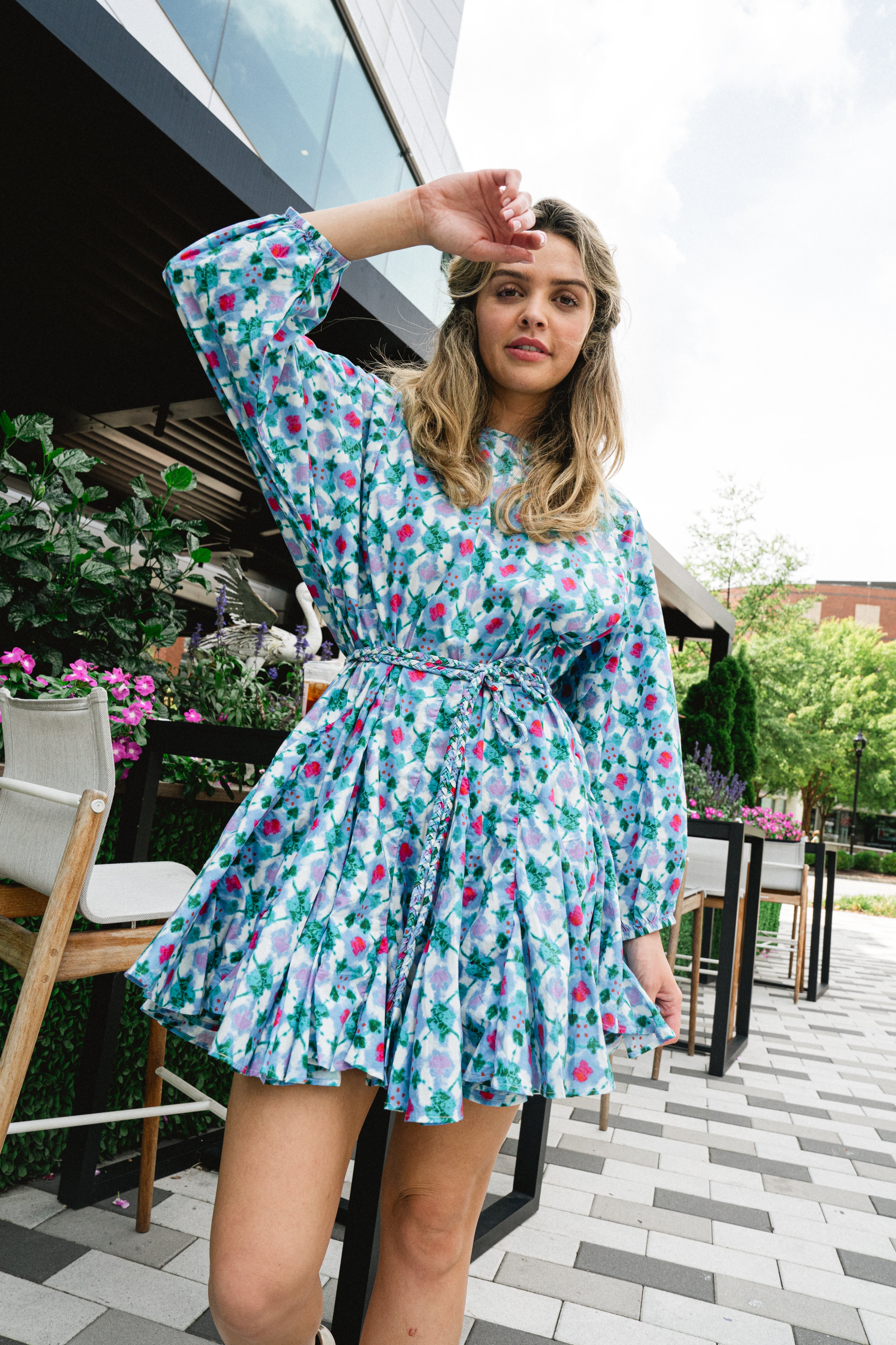 Skylar Mini Dress-Briton Court