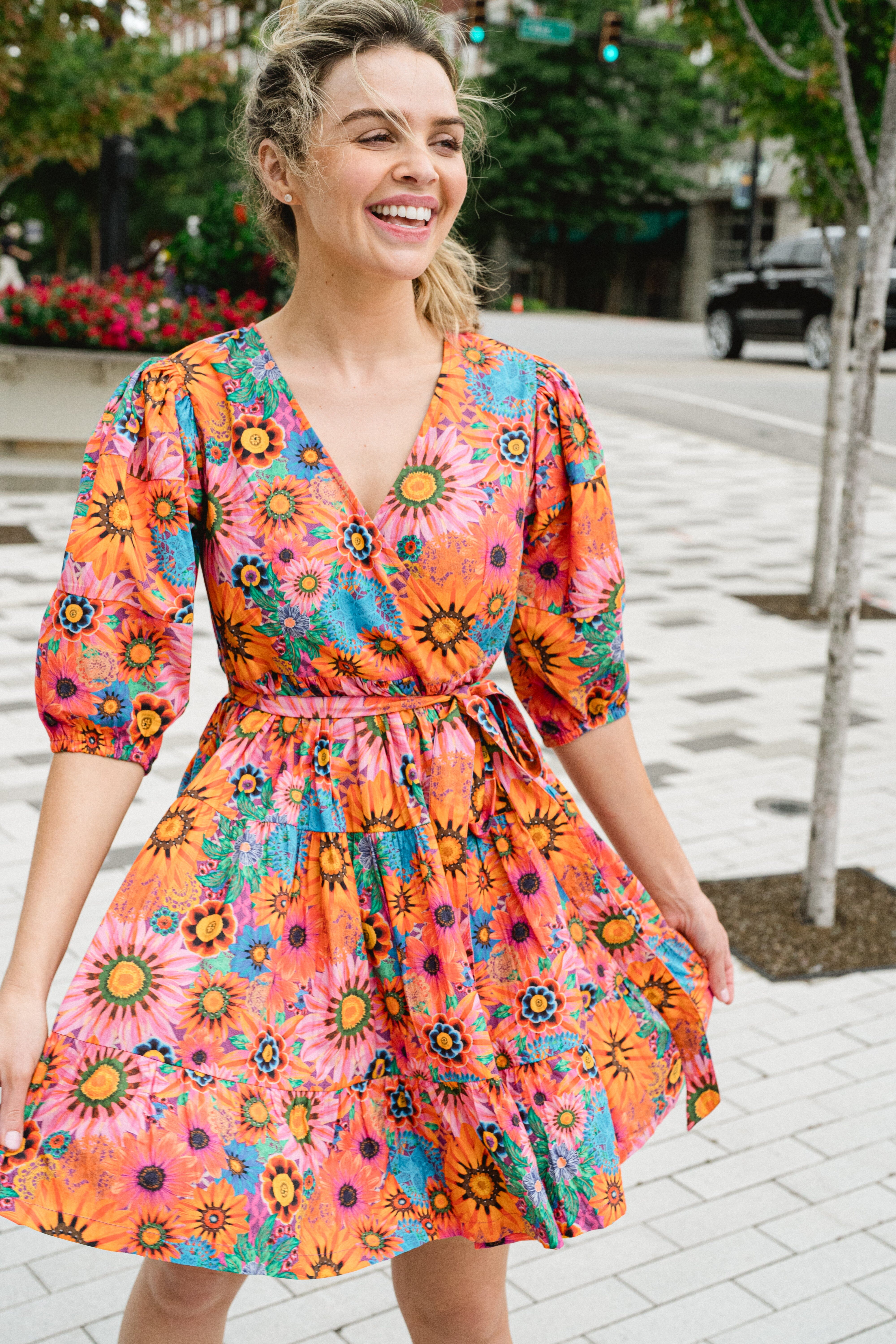 Chloe Wrap Mini- Sample Sale-Briton Court