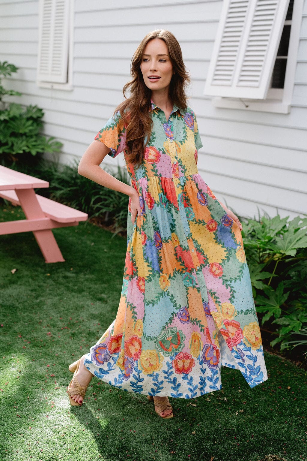 Frenchi Maxi Dress-Briton Court