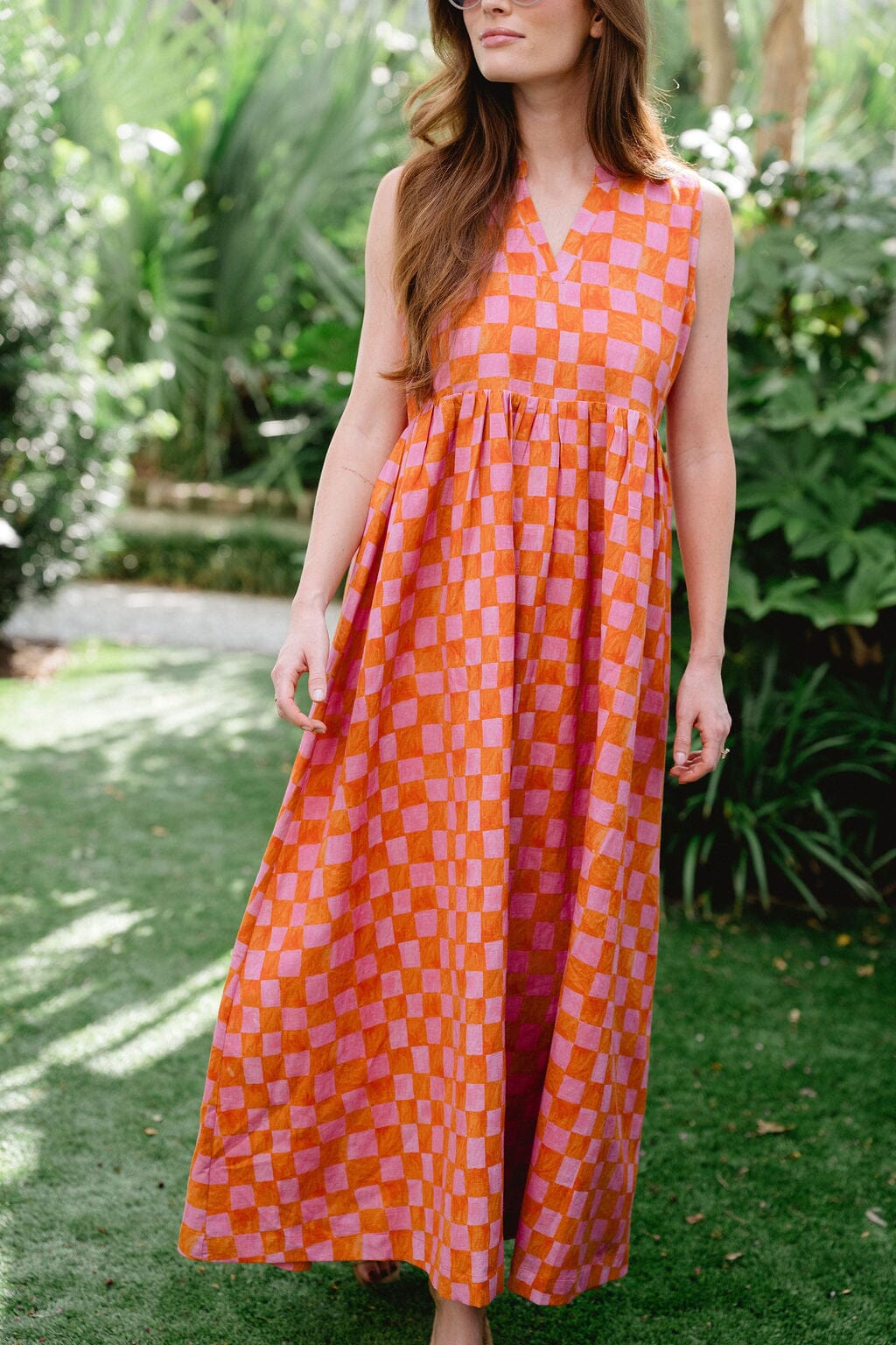 Jenny Linen Sleeveless Maxi-Briton Court