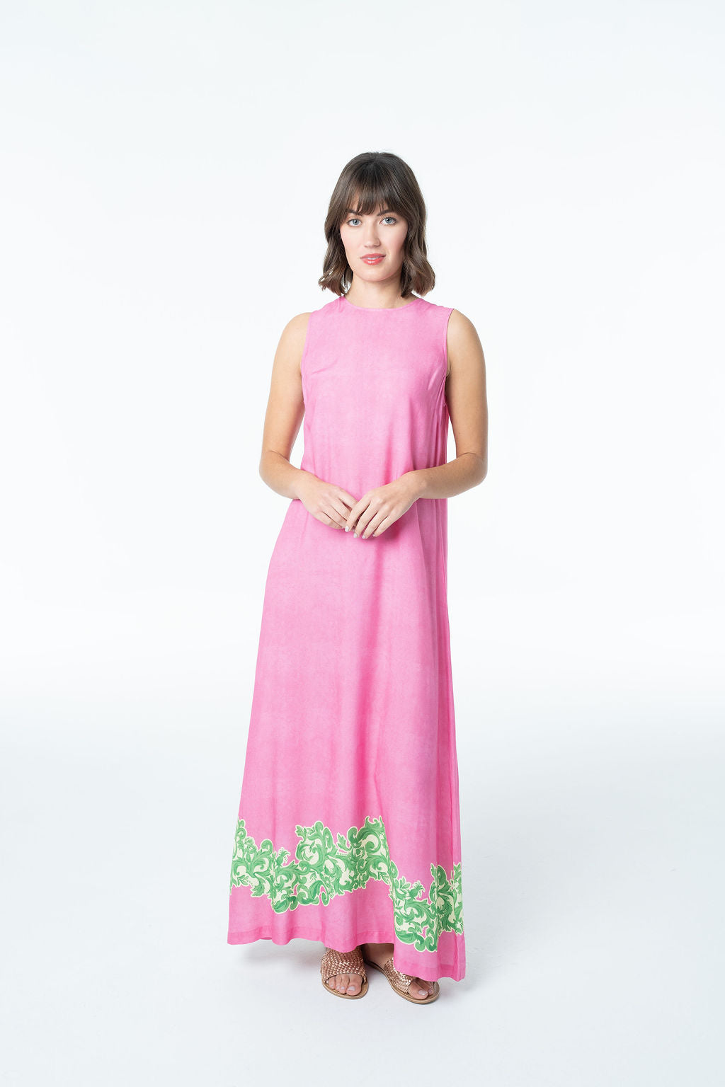 Stephe Summer Lattice Maxi-Briton Court