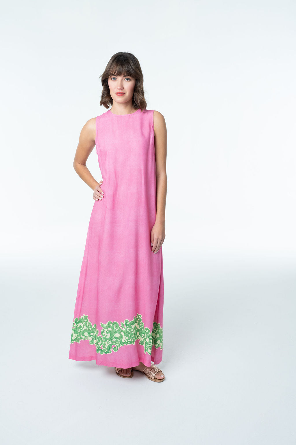 Stephe Summer Lattice Maxi-Briton Court