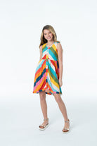 Zoey Striped Dress-Briton Court