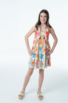 Floral Tiered Dress-Briton Court