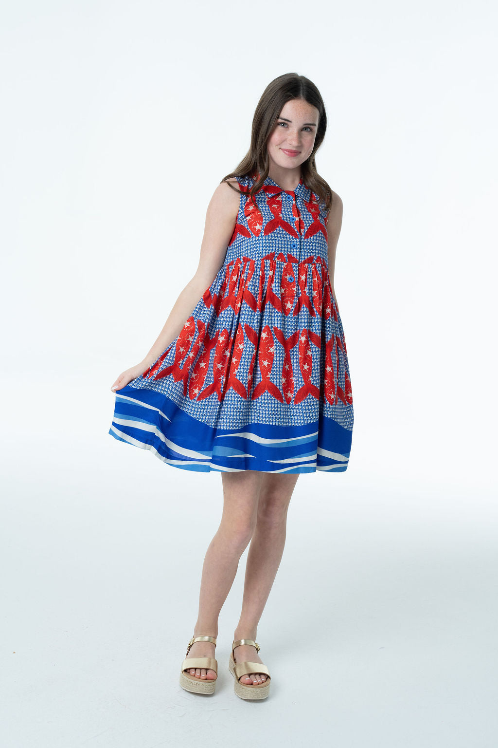 Rachel Harbor Catch Dress-Briton Court