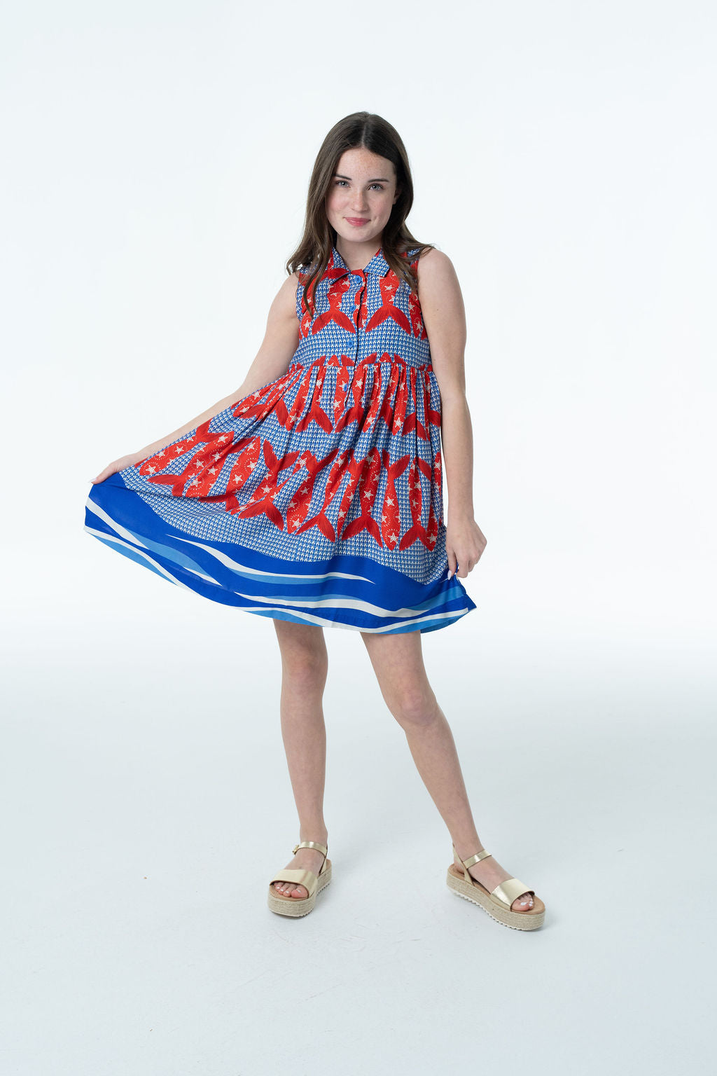 Rachel Harbor Catch Dress-Briton Court