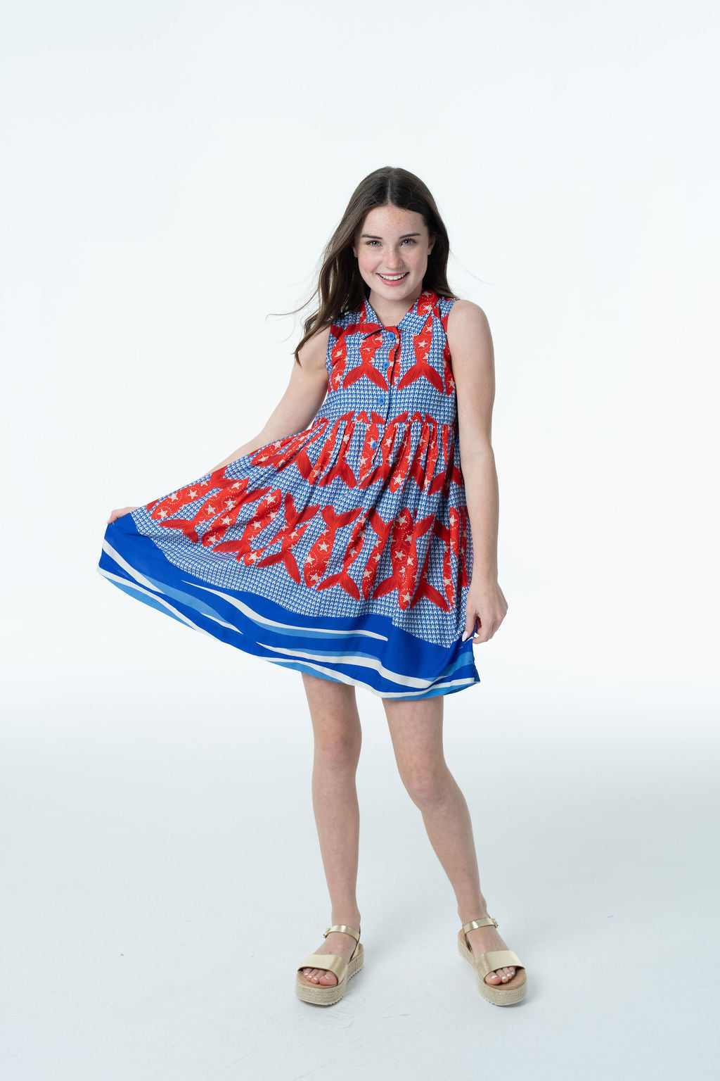 Rachel Harbor Catch Dress-Briton Court
