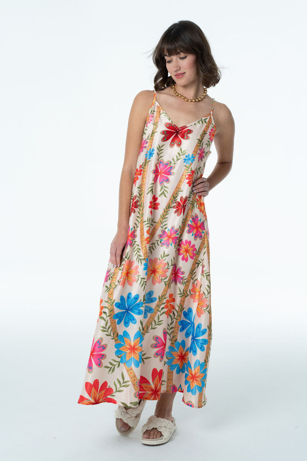 Camille Slip Dress-Briton Court