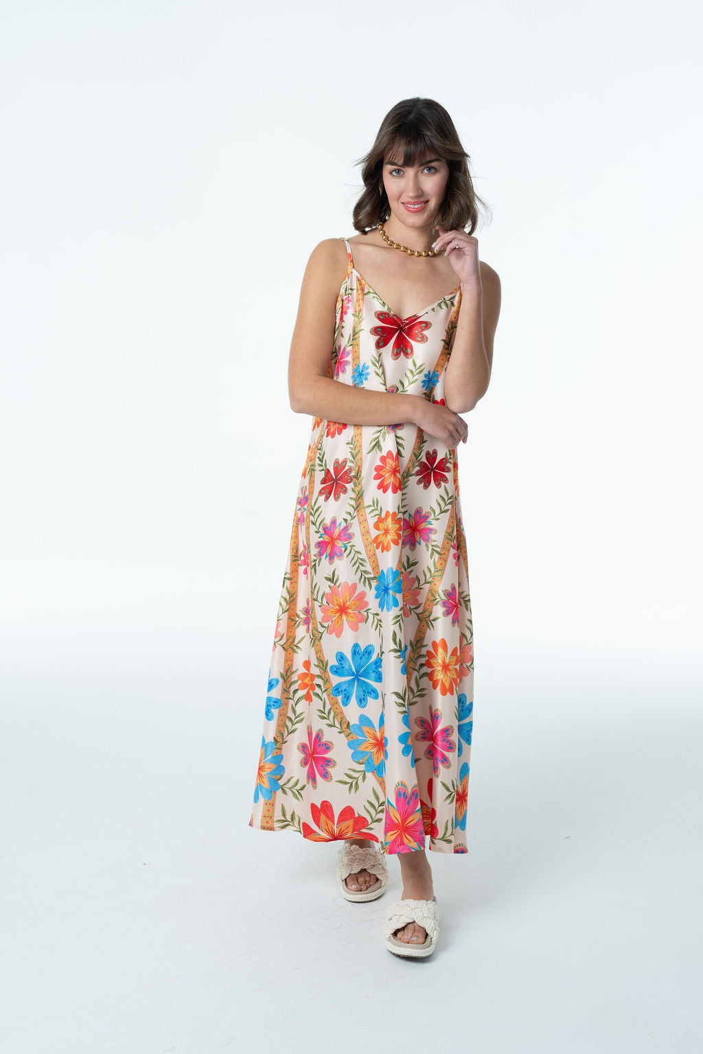 Camille Slip Dress-Briton Court