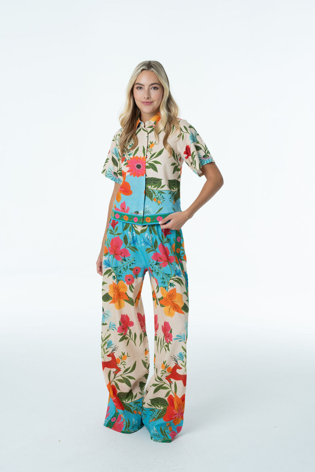 Sarah Linen Pant-Briton Court