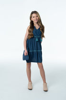 Layla Dress- Crepe Polka Dot-Briton Court