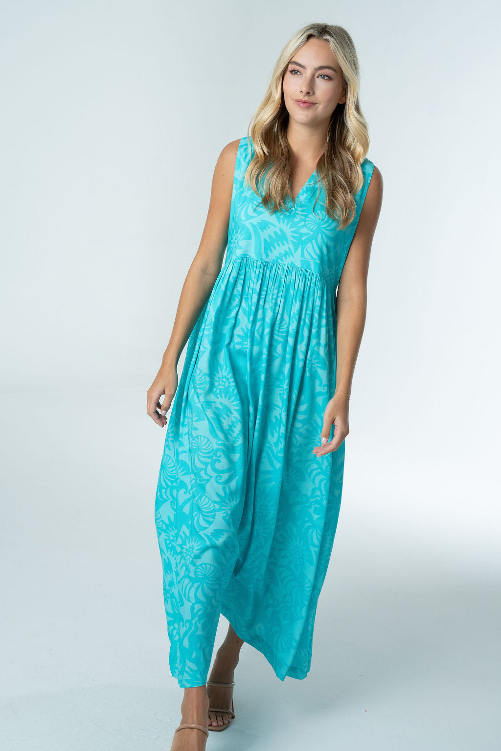 Jenny Sleeveless Maxi-Briton Court