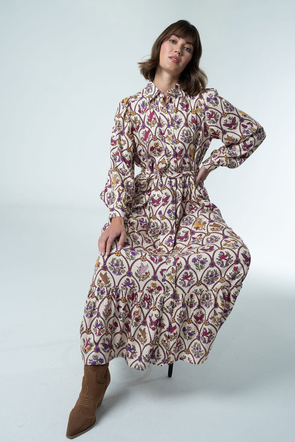Dakota Maxi Dress-Briton Court